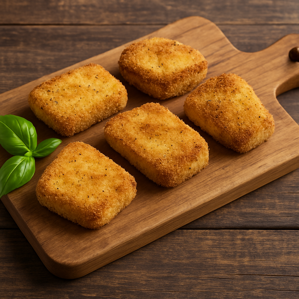 Ricotta panata fritta in friggitrice ad aria, croccante fuori e morbida dentro article-post