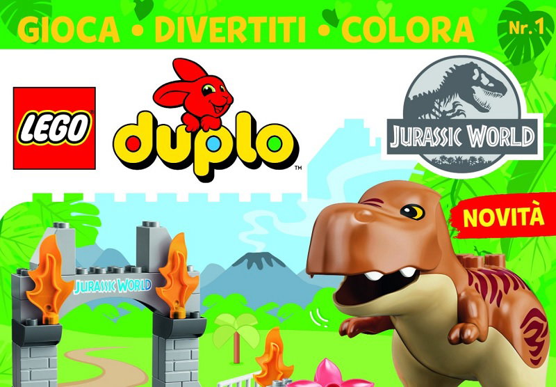 In edicola la nuova rivista sul mondo dei dinosauri e dei mattoncini Lego article-post