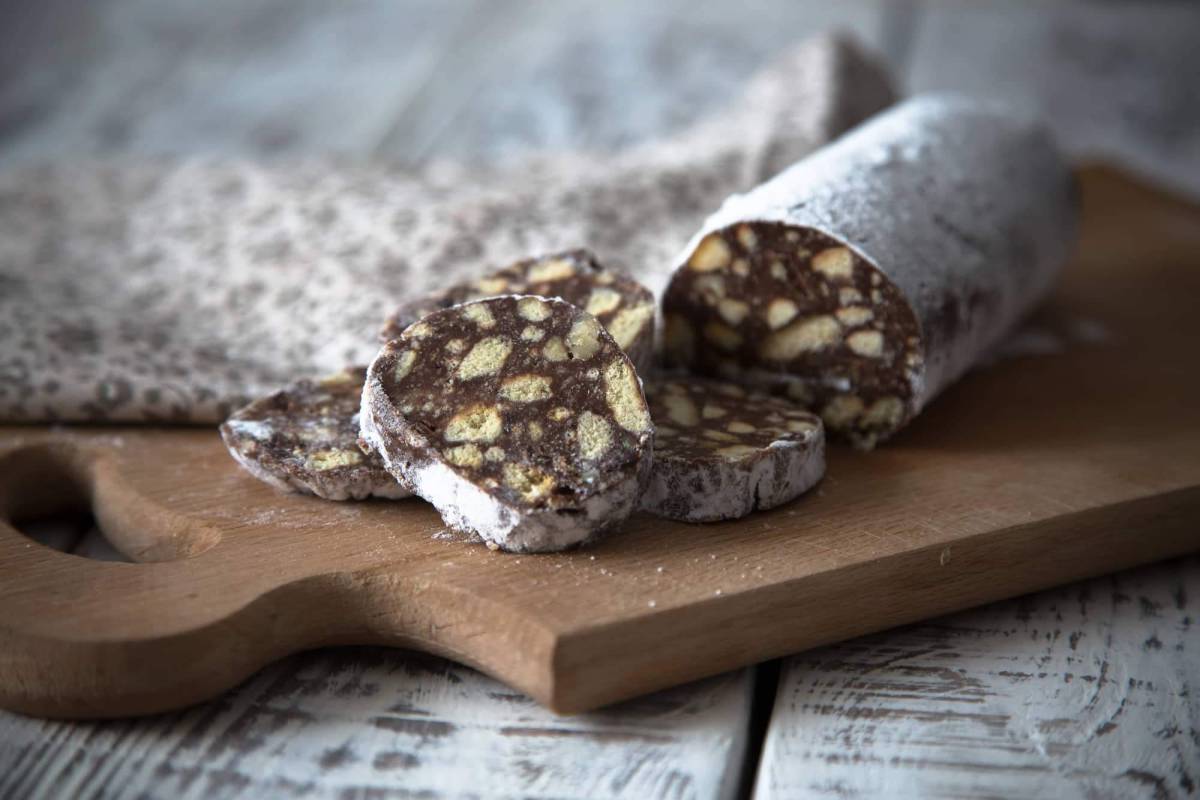 Salame di cioccolato col Bimby, la ricetta facilissima e senza uova article-post