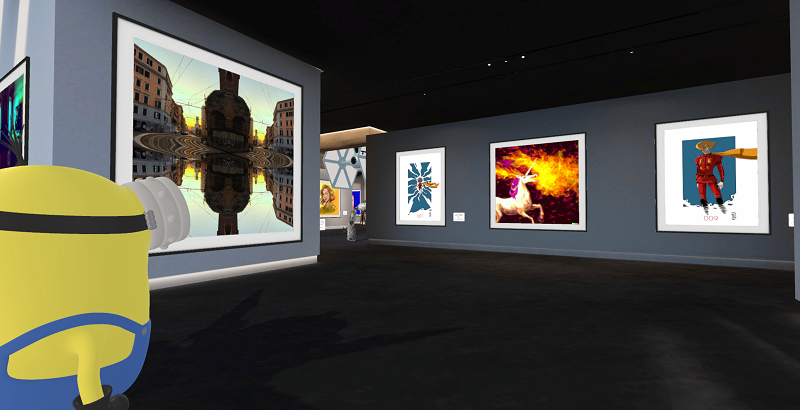 Arriva la prima gallery di cryptoarte nerd nel Metaverso article-post