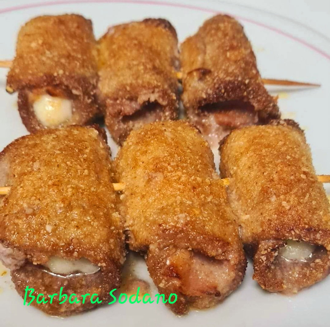 Involtini di carne di maiale in friggitrice ad aria article-post