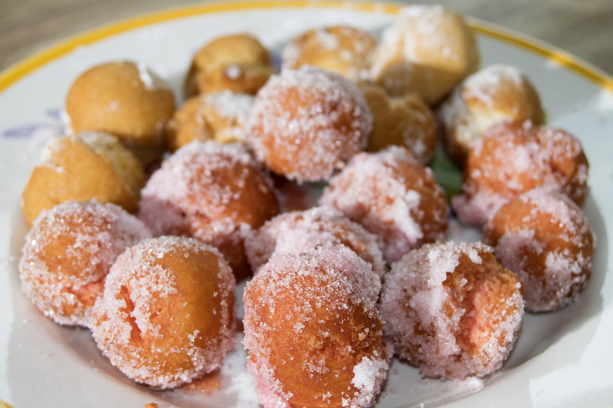 Castagnole in friggitrice ad aria, con liquore e cuore di cioccolato article-post