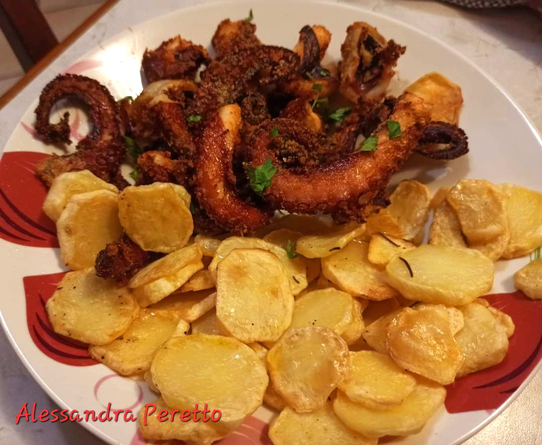 Polpo e patate in friggitrice ad aria, il trucco per ottenerlo morbidissimo article-post