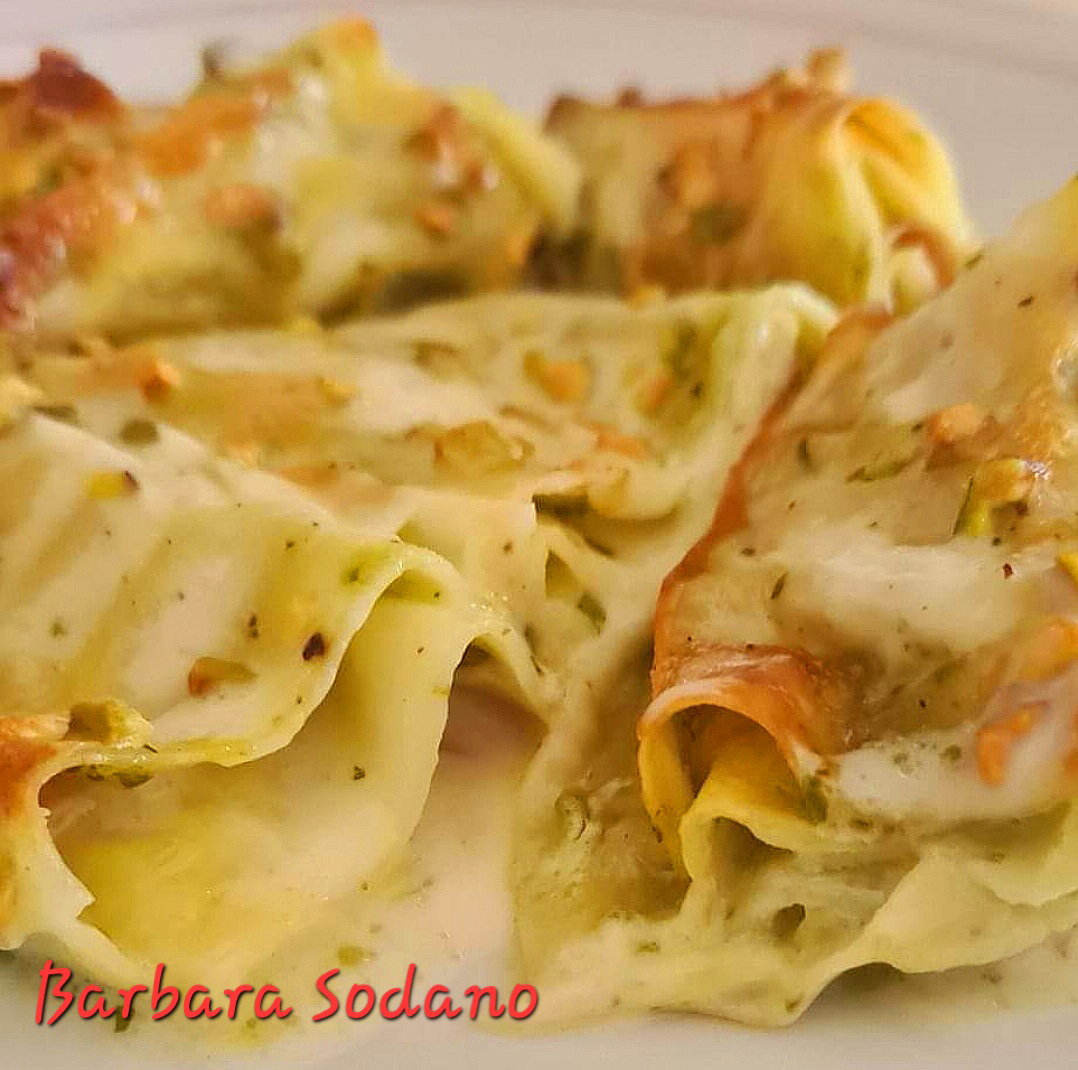 Mini cannelloni al pistacchio e mortadella in friggitrice ad aria, la ricetta velocissima article-post