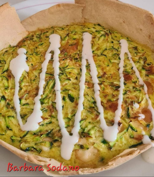 Piadina tortino in friggitrice ad aria, aggiungi le zucchine article-post
