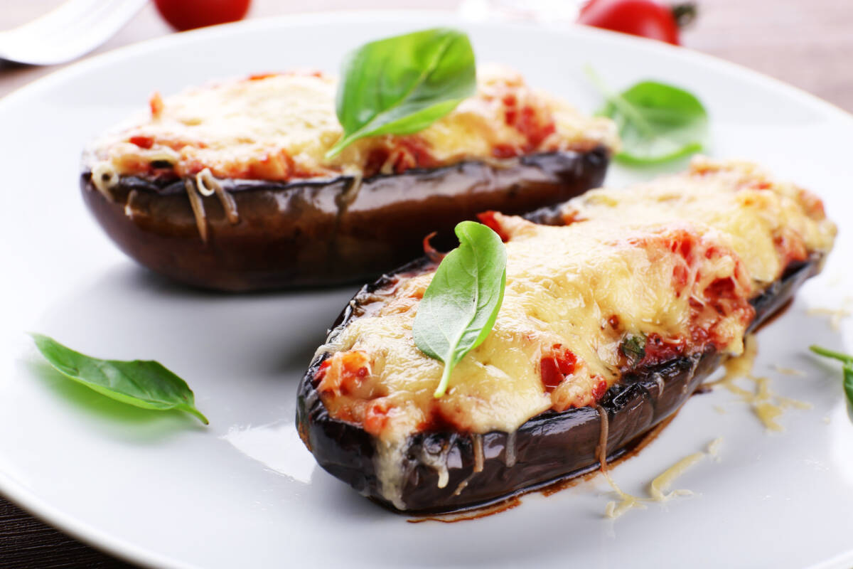 Melanzane con scamorza e funghi in friggitrice ad aria article-post