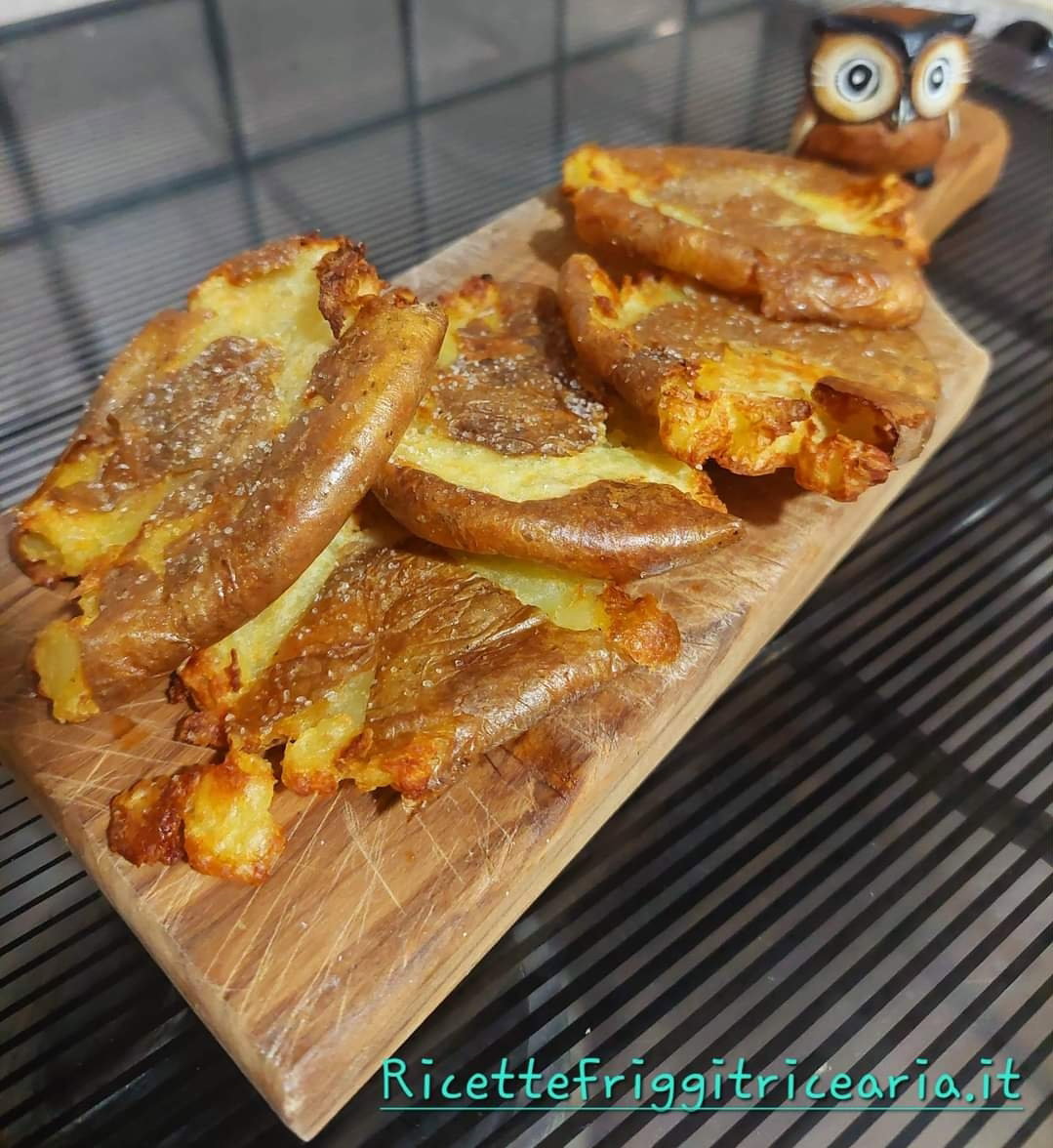 Patate schiacciate in friggitrice ad aria article-post