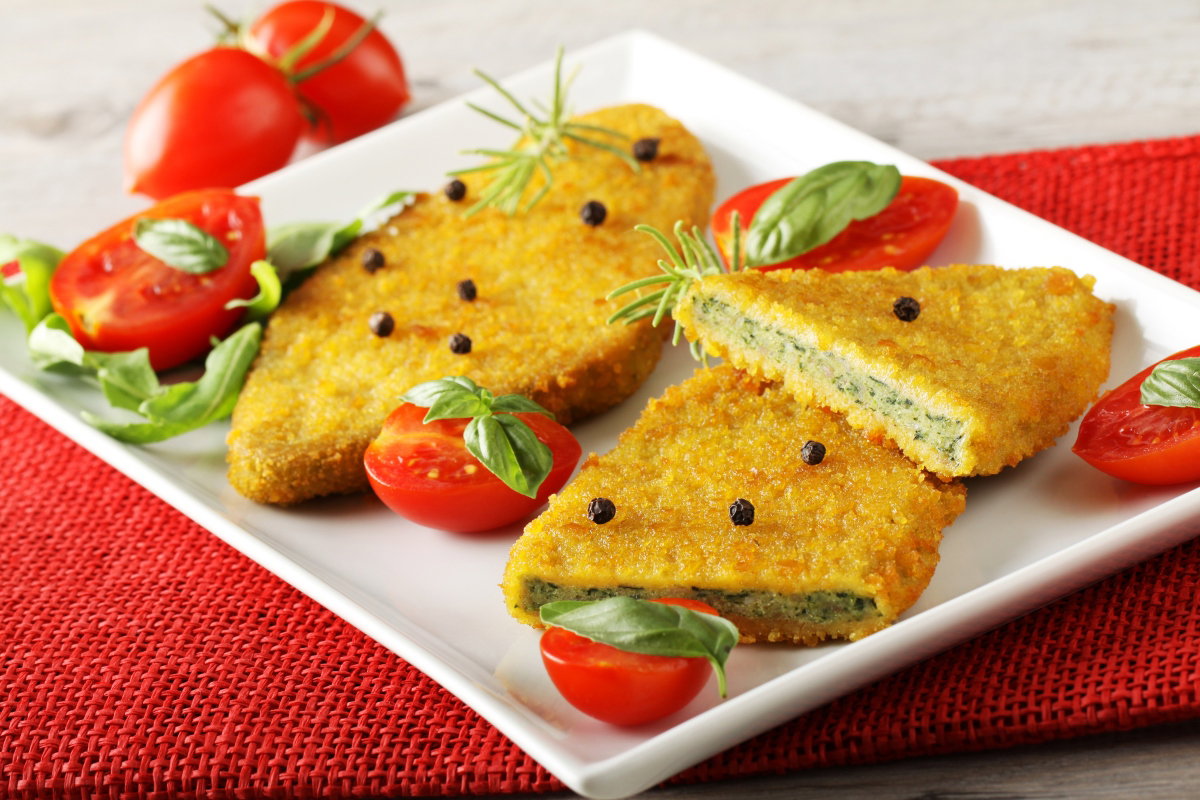 Spinacine di pollo fatte in casa e cotte in friggitrice ad aria article-post