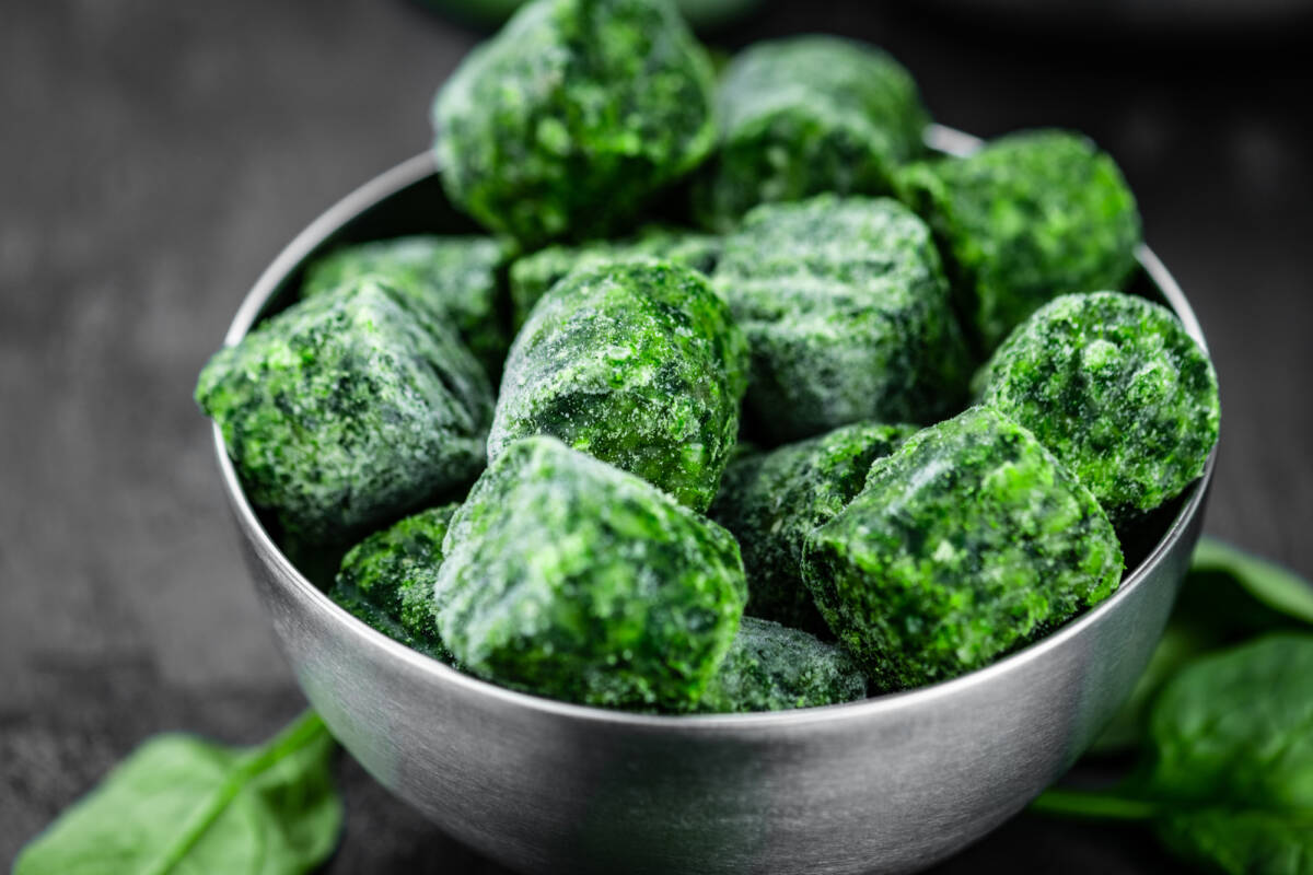 Spinaci congelati e poi riscaldati, sono sicuri? article-post
