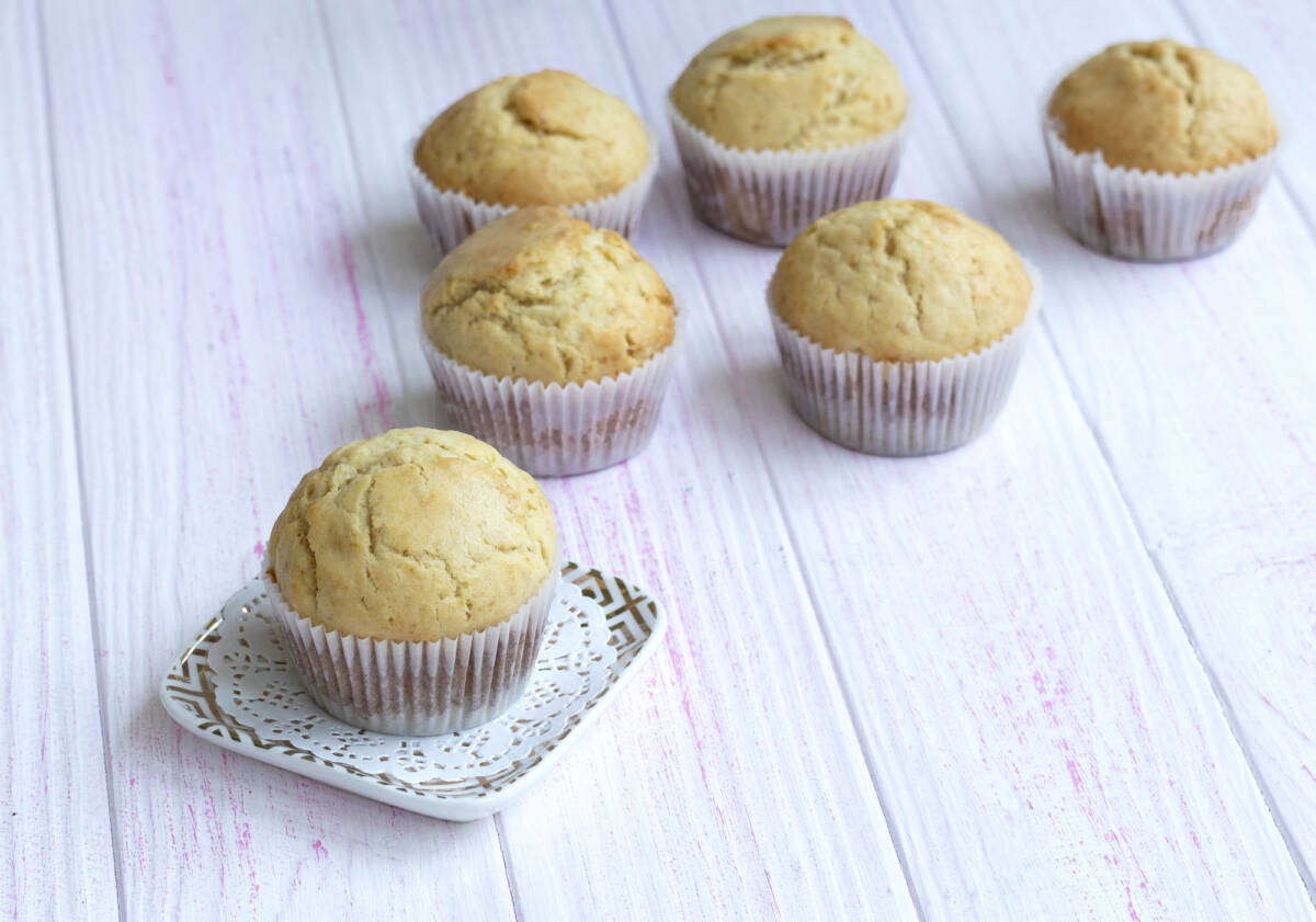 Muffin veloci in friggitrice ad aria, ti basta un cucchiaio per l’impasto article-post