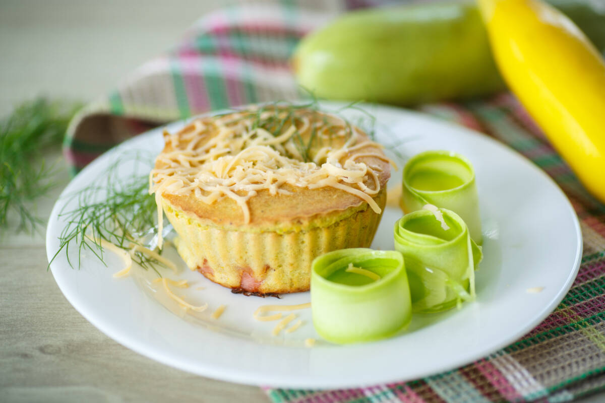 Muffin salati di zucchine in friggitrice ad aria article-post