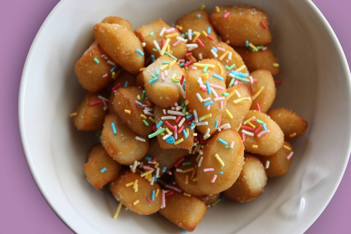 Struffoli napoletani in friggitrice ad aria article-post