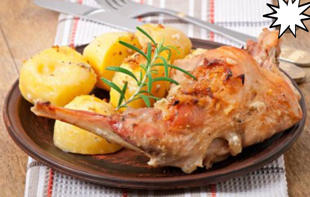 Coniglio e patate in friggitrice ad aria article-post