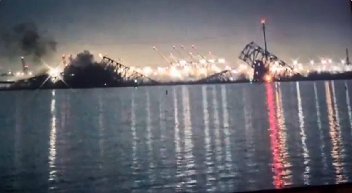 Stati Uniti, nave cargo urta contro ponte a Baltimora, crolla il Francis Scott Key Bridge article-post