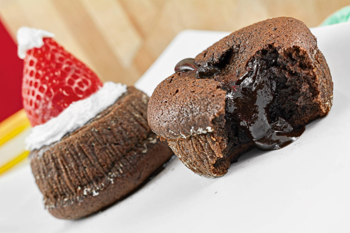 Tortino cuore caldo al cioccolato in friggitrice ad aria article-post