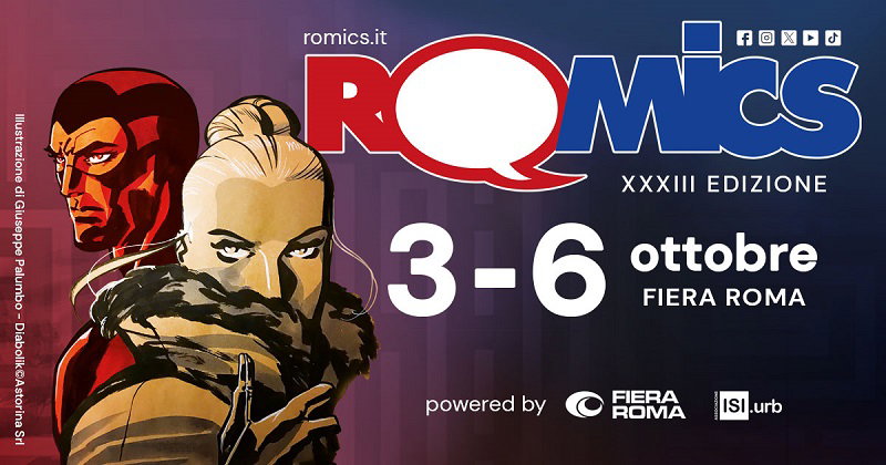 Romics dal 3 al 6 ottobre 2024, Fiera Roma article-post