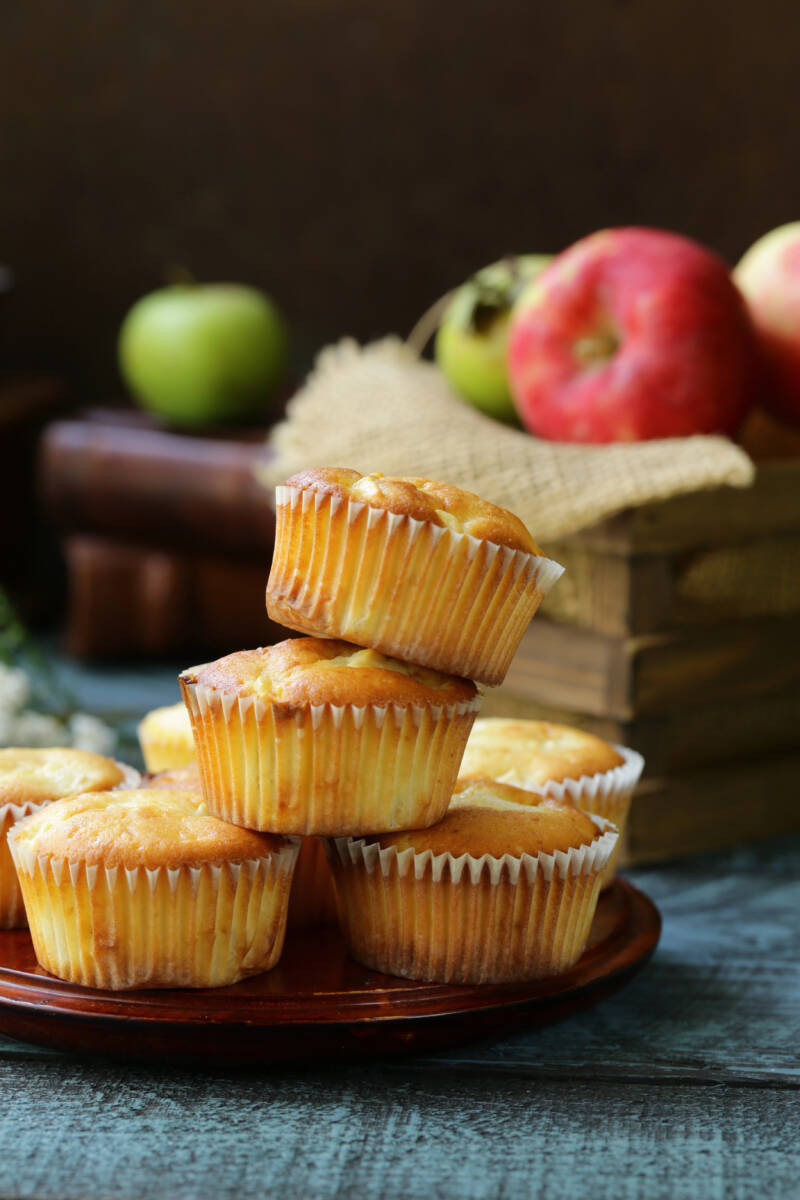 Muffin alle mele in friggitrice ad aria: il tormentone del web article-post