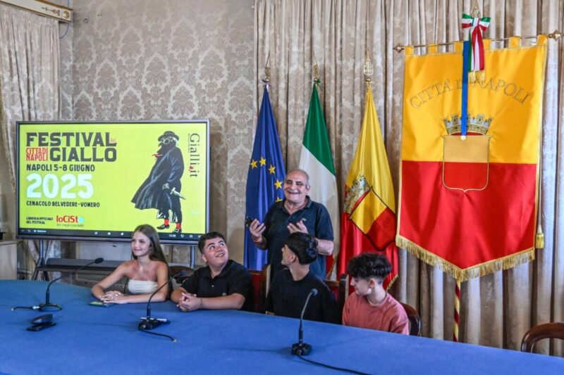 Festival dei Giallo Città di Napoli dal 5 all’8 giugno la quarta edizione a Palazzo Belvedere al Vomero article-post