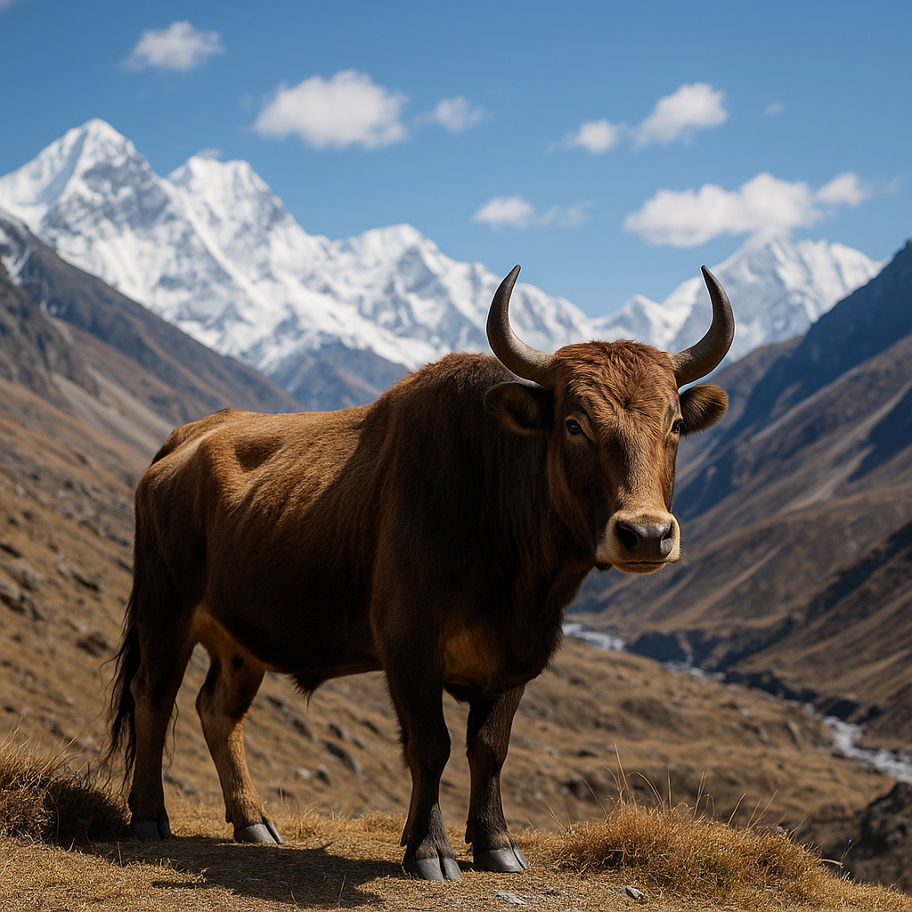 Dzo: l’animale ibrido che sopravvive sulle montagne più alte della Terra article-post