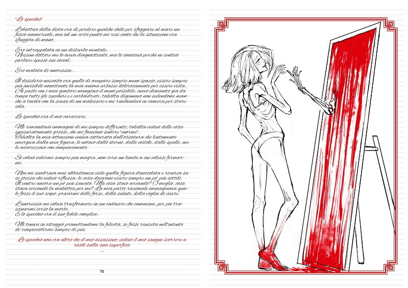 Pagina Bianca è il diario illustrato di Lilla, una ragazza che lotta contro l’anoressia article-post