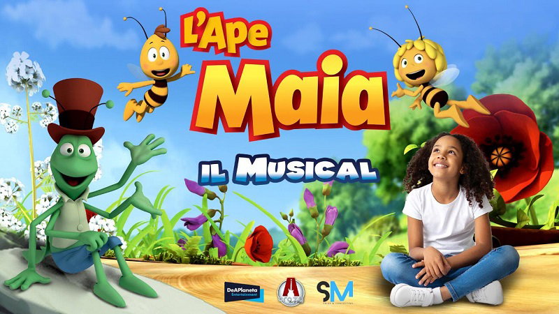L’Ape Maia compie 50 anni e vola a teatro! Si parte da Milano dall’11 al 14 dicembre article-post