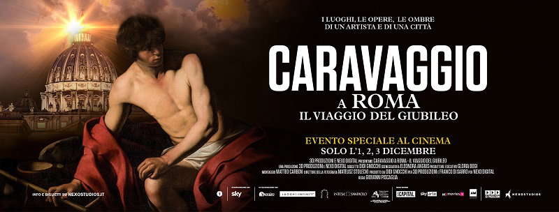 Caravaggio a Roma. Il viaggio del Giubileo al cinema solo l’1, 2 e 3 dicembre article-post