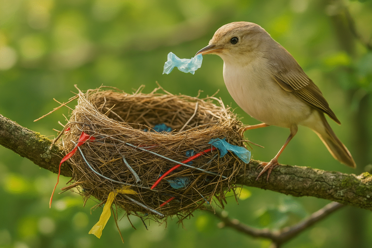 Perché gli uccelli usano plastica e fili nei loro nidi? article-post