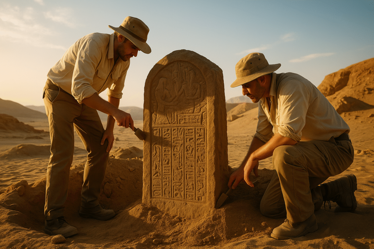 Ritrovata la stele perduta di Tolomeo III: un frammento di storia egizia riemerge dal deserto article-post