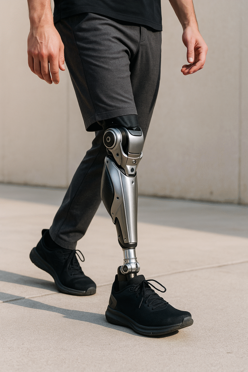 Protesi intelligente: la gamba robotica che cammina come un arto naturale article-post