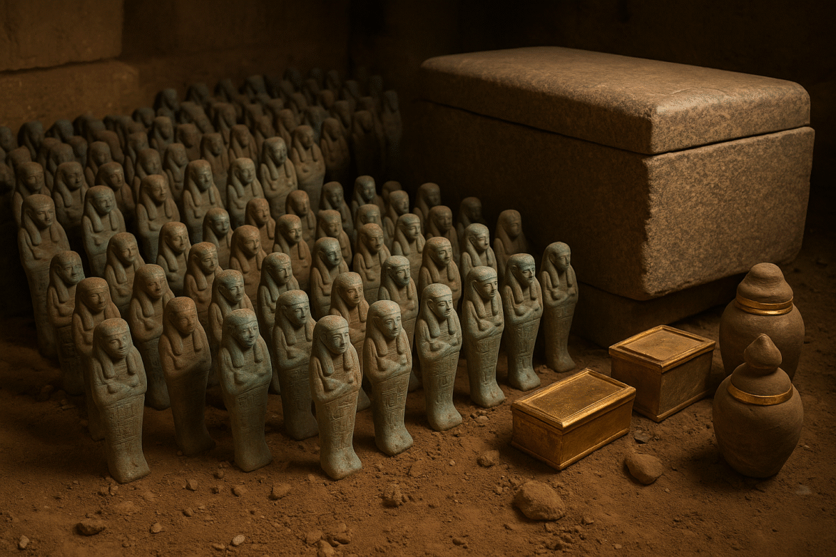 Archeologi trovano un tesoro faraonico: ushabti e sarcofago svelano nuovi segreti article-post