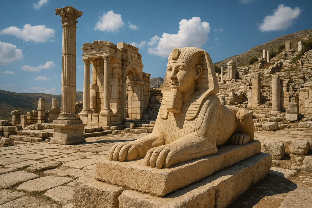 La Sfinge di Tutu riemerge tra le rovine romane di Sagalassos article-post