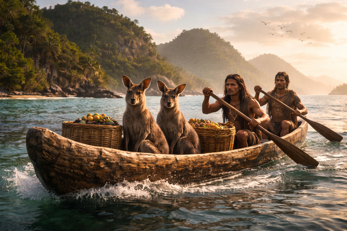 Canoa preistorica: quando l’uomo trasportava animali via mare article-post