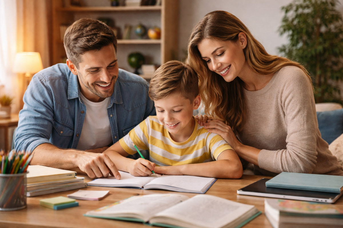 Genitori: come aiutare i figli senza fare i compiti al posto loro article-post