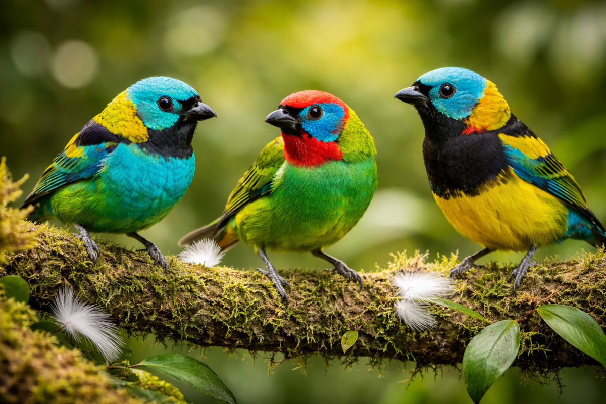 Uccelli colorati: la natura ha inventato il “primer” prima dell’uomo article-post