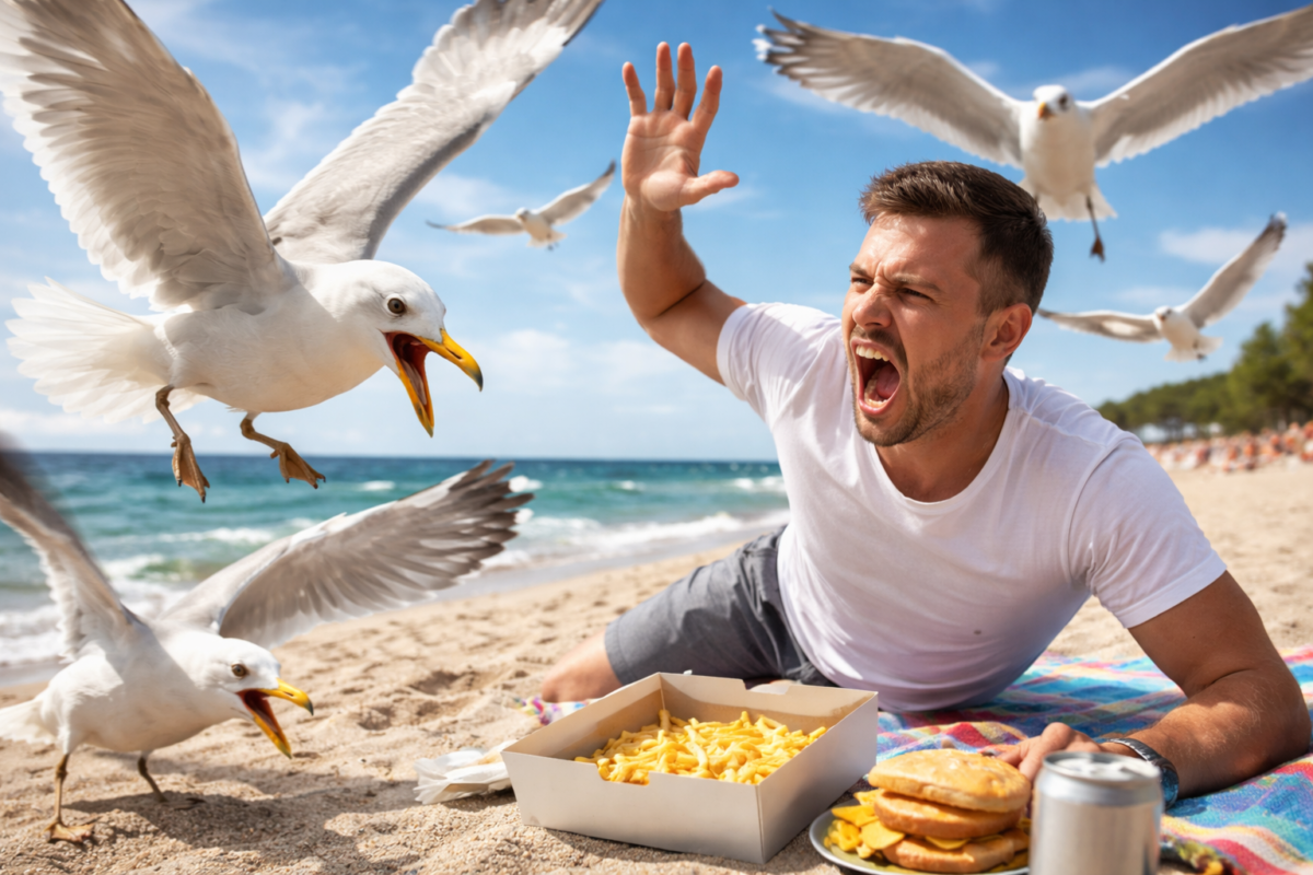 Perché i gabbiani rubano il cibo e come fermarli senza fargli del male article-post