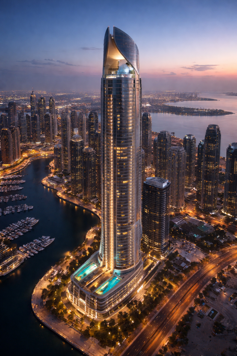 Dubai inaugura l’hotel più alto del mondo: ecco la Ciel Tower article-post