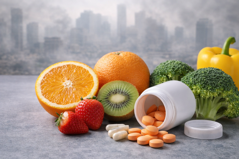Vitamina C come scudo naturale contro l’aria inquinata preview