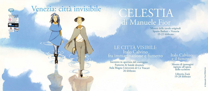 Venezia città invisibile. Dal 19 al 28 febbraio 10 giorni di eventi legati al Fumetto article-post