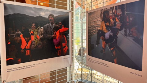 A Strasburgo la mostra fotografica di Open Arms “Saving lives at sea in the name of humanity and human rights” preview