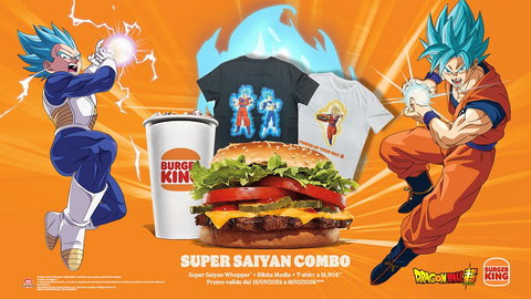 Burger King® e Toei Animation lanciano un menu in edizione limitata dedicato a “Dragon Ball Super” in Italia preview