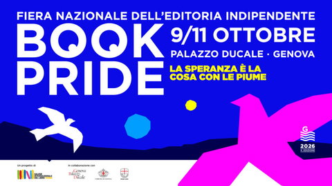 Dal 9 all’11 ottobre torna a Genova Book Pride preview
