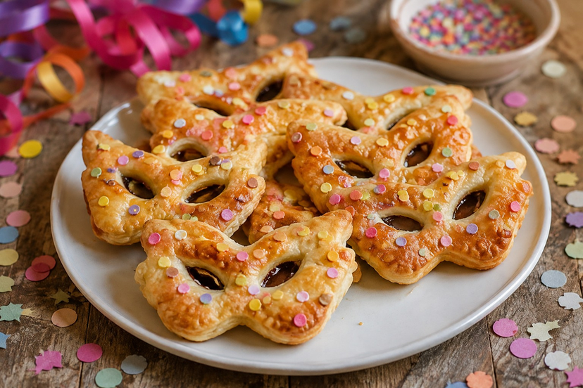 Maschere dolci di Carnevale in friggitrice ad aria, con un ripieno goloso a sorpresa preview
