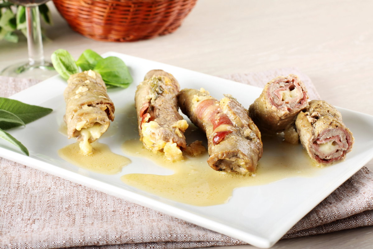 Bombette di carne in friggitrice ad aria, buone con un cuore filante article-post