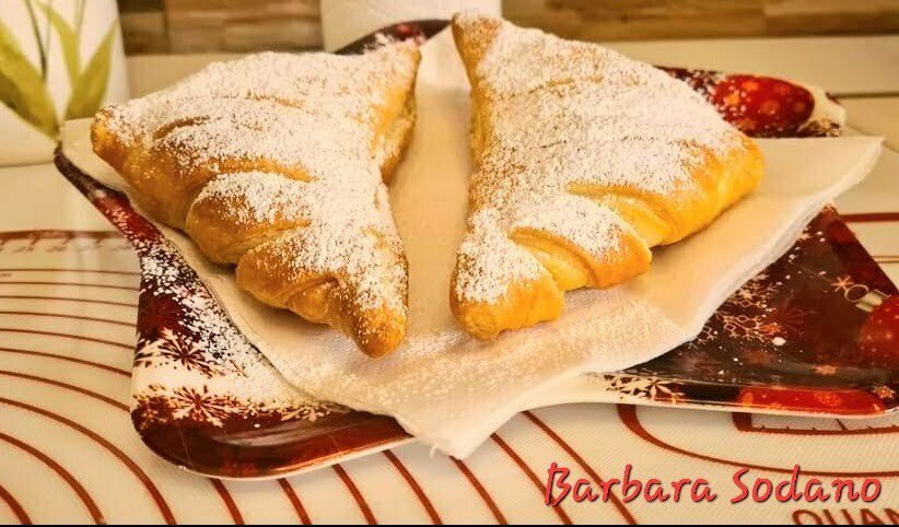 Sfogliatelle facili in friggitrice ad aria, ripiene di ricotta e cioccolato preview