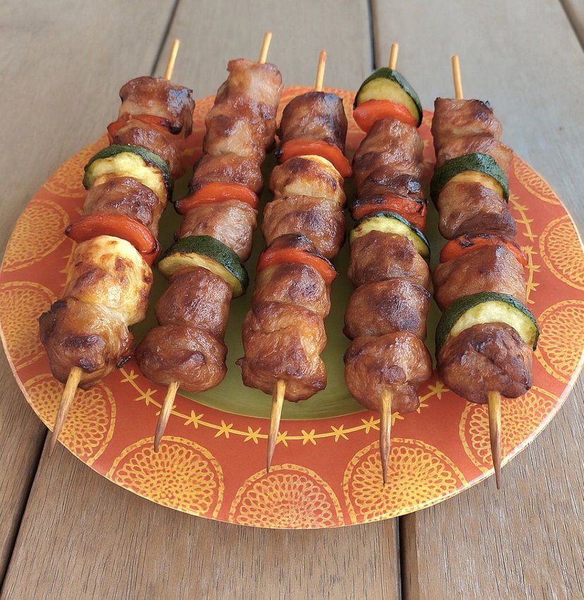 Spiedini di pollo in friggitrice ad aria: Saporiti come alla brace preview