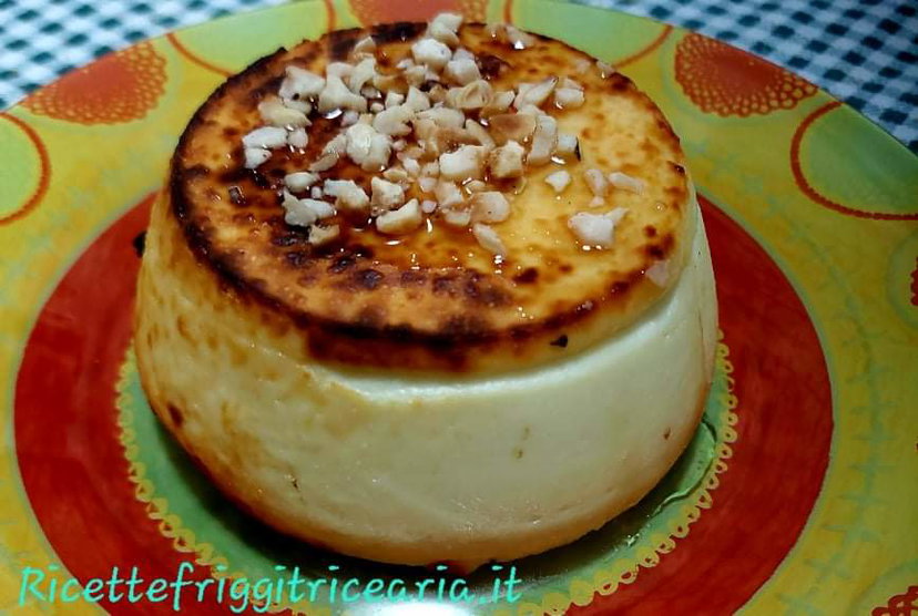 Ricotta con miele e nocciole in friggitrice ad aria, un delizioso antipasto salato preview