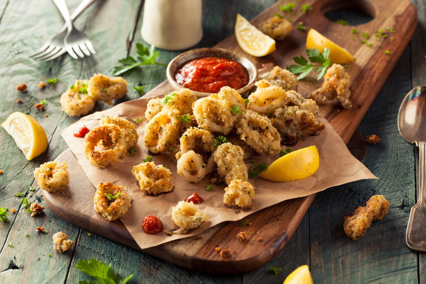 Frittura di pesce in friggitrice ad aria, praticamente perfetta preview