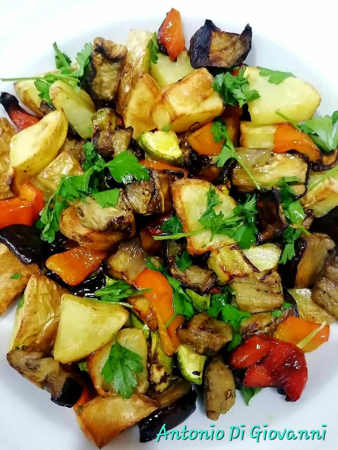 Mix dell’orto in friggitrice ad aria, un contorno di verdure fresche article-post