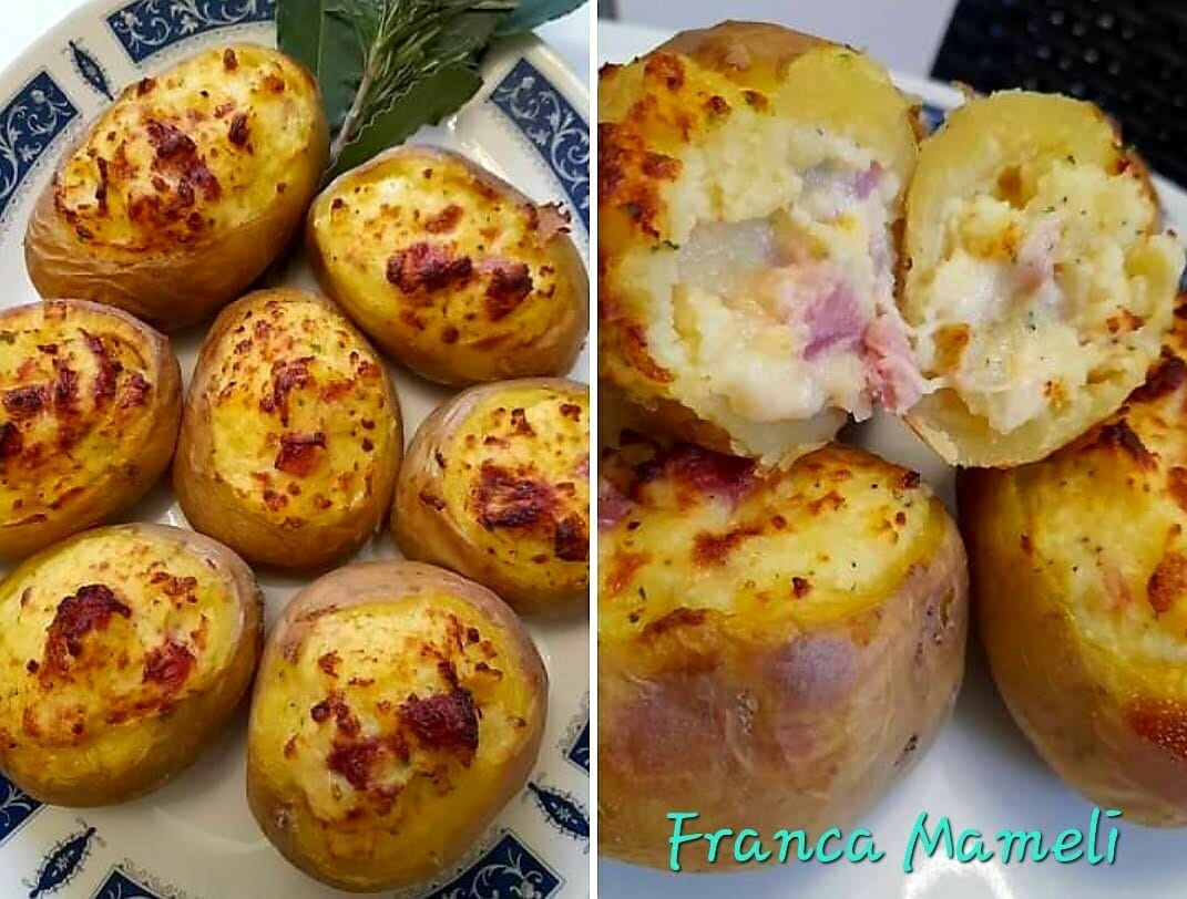 Patate ripiene in friggitrice ad aria, la ricetta facile e veloce