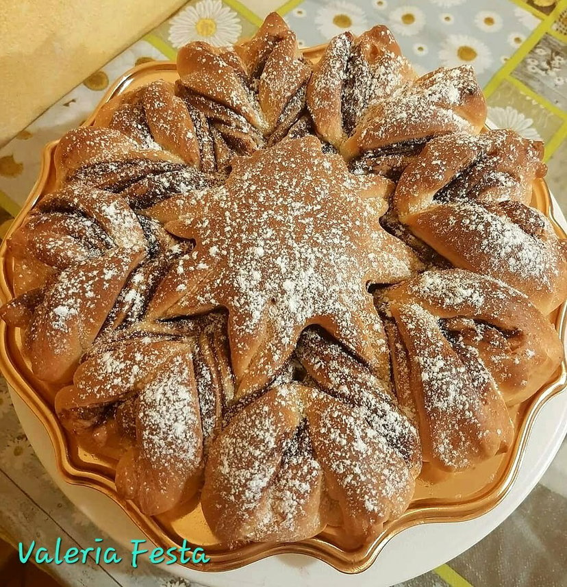 Pan Brioche o fiocco di neve alla Nutella in friggitrice ad aria (ricetta passo passo con foto) preview